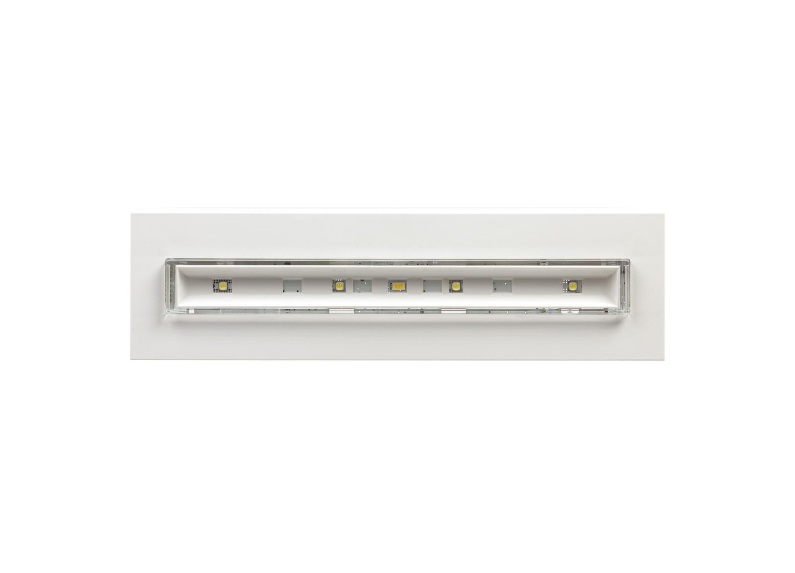 LSC Uralife V Ambiance 48-110-220VDC/230VAC - 400lm - pose plafond encastrée/saillie - IP 43/IK 07 - NF Environnement