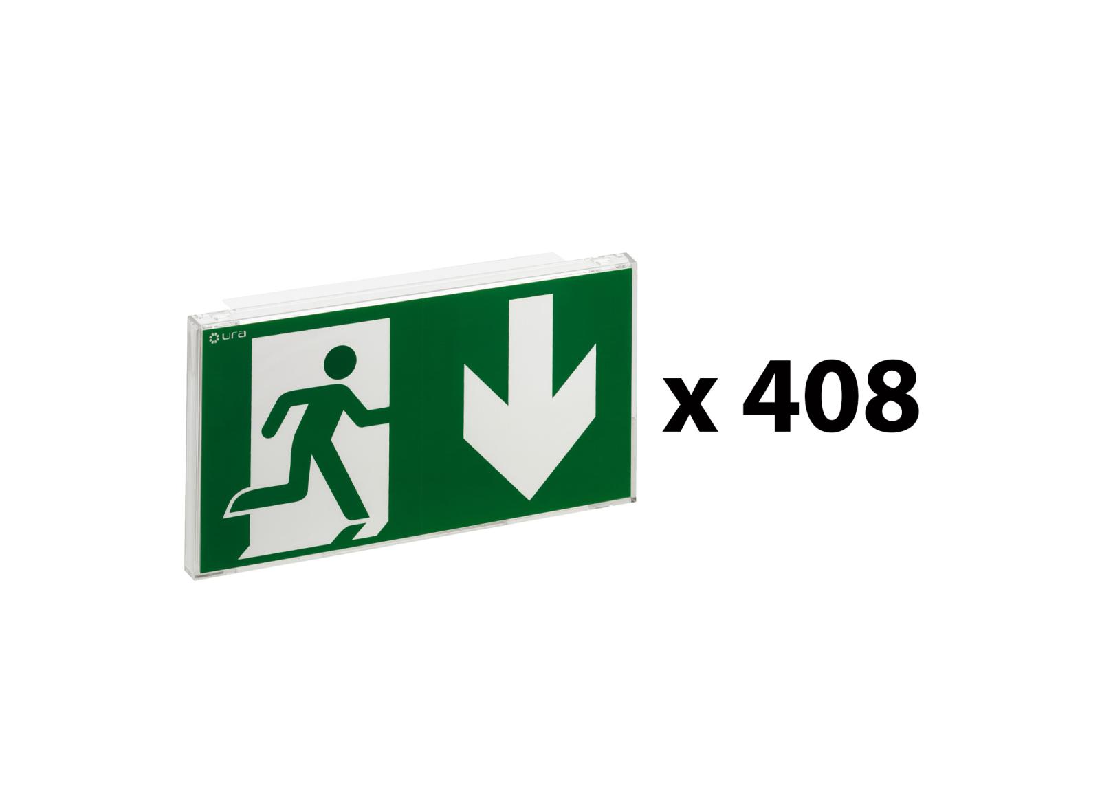 BAES URALIFE V Évacuation mural SATI Connecté x 408  - Réf. 118218V - colisage palette