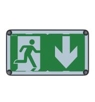 BAES Uraproof V Évacuation SATI Connecté 45lm/1h - IP66/IK10 - pose murale - NF Environnement