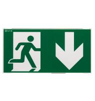 LSC Uralife V Évacuation 24 VDC - 45lm - IP43/IK07 - pose murale saillie - NF Environnement