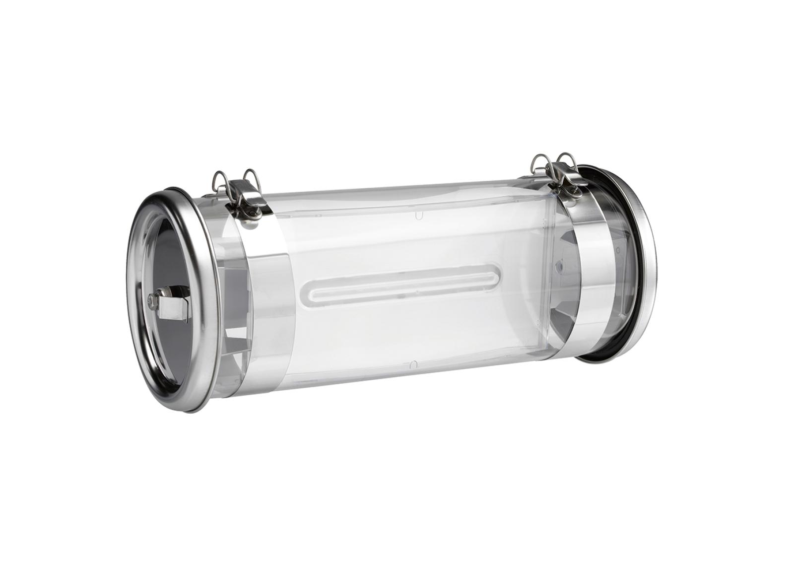Luminaire pour Sources Centrales LSC d'ambiance Plastinox 110V=/220V=/230V~ cuvelage en inox IP67 IK07 flux 320lm Luminaire pour Sources Centrales LSC d'ambiance Plastinox 110V=/220V=/230V~ cuvelage en inox IP67 IK07 flux 320lm