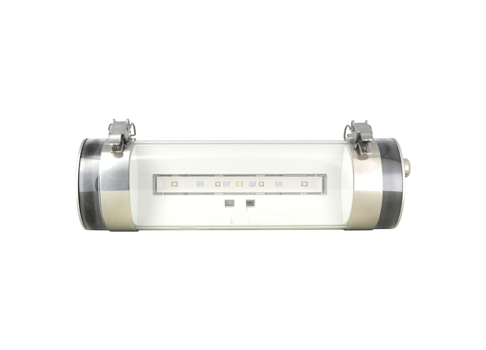 Luminaire pour Sources Centrales LSC d'ambiance Plastinox 400lm 48VDC-220VDC-230VAC IP68-69-IK10