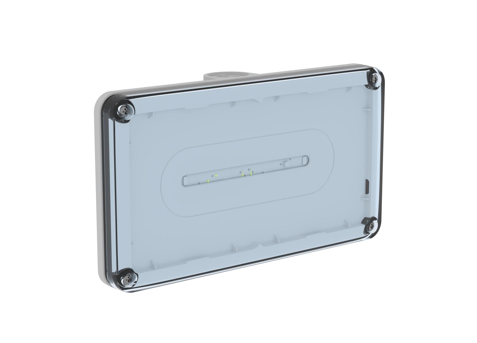 Luminaire d'évacuation pour source centrale Uraproof V Évacuation 48-220VDC/230VAC 45lm - pose murale saillie -IP66/IK10 Luminaire d'évacuation pour source centrale Uraproof V Évacuation 48-220VDC/230VAC 45lm - pose murale saillie -IP66/IK10