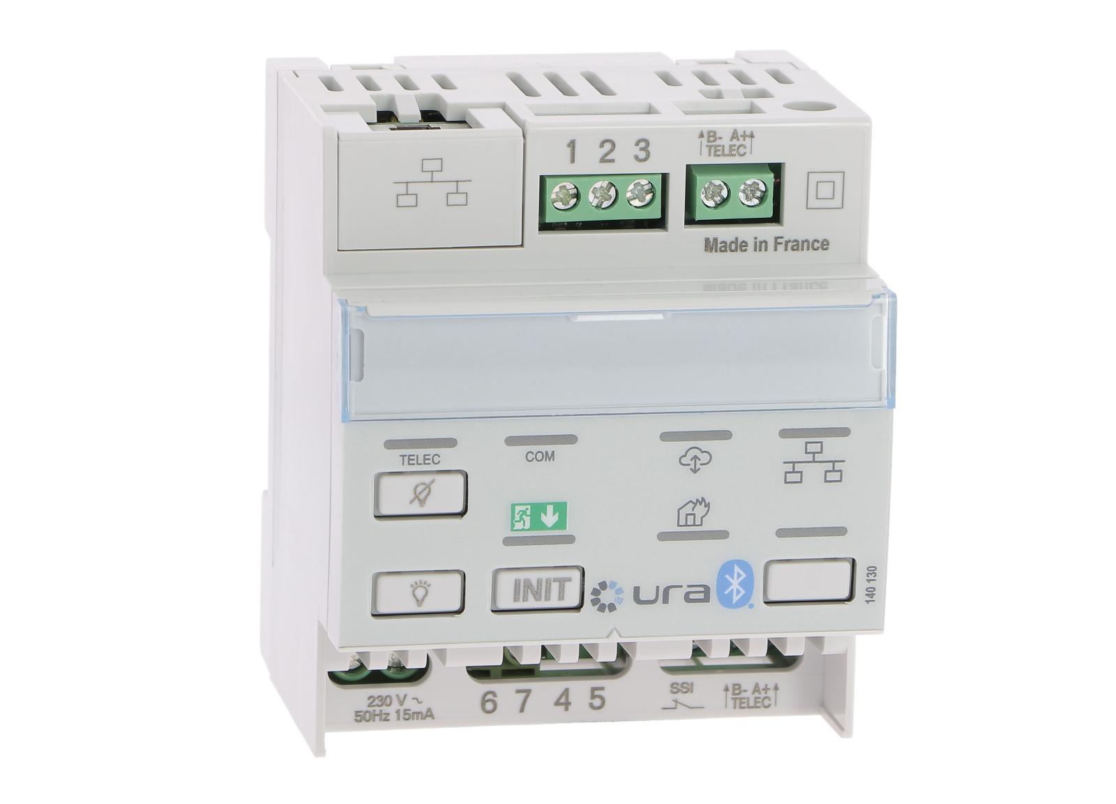 Télécommande connectée Ethernet - capacité 63 blocs et/ou alarme incendie Télécommande connectée Ethernet - capacité 63 blocs et/ou alarme incendie