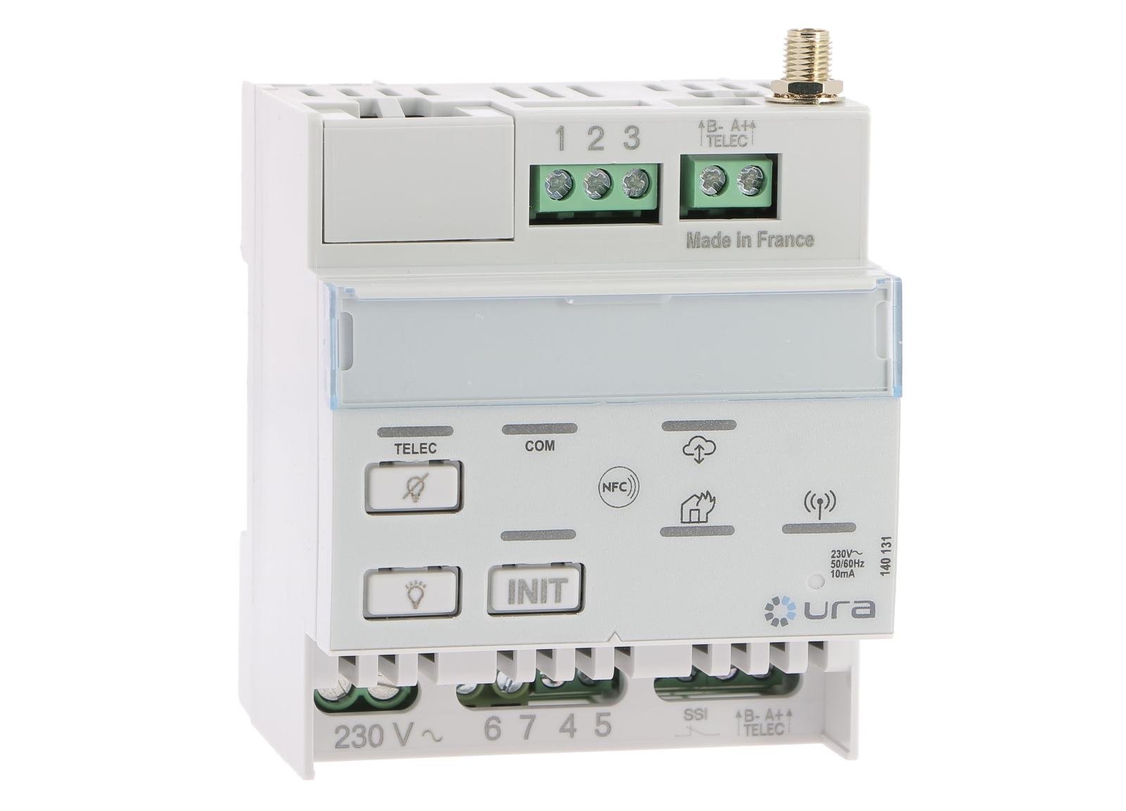 Télécommande connectée Radio - capacité 63 blocs et/ou alarme incendie