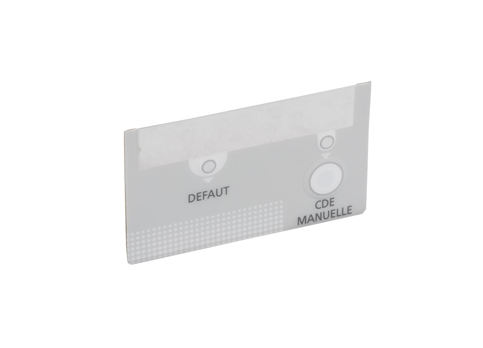 Lot facettes pour signalisation technique commande pour bloc 8 fonctions référence 329020 Lot facettes pour signalisation technique commande pour bloc 8 fonctions référence 329020
