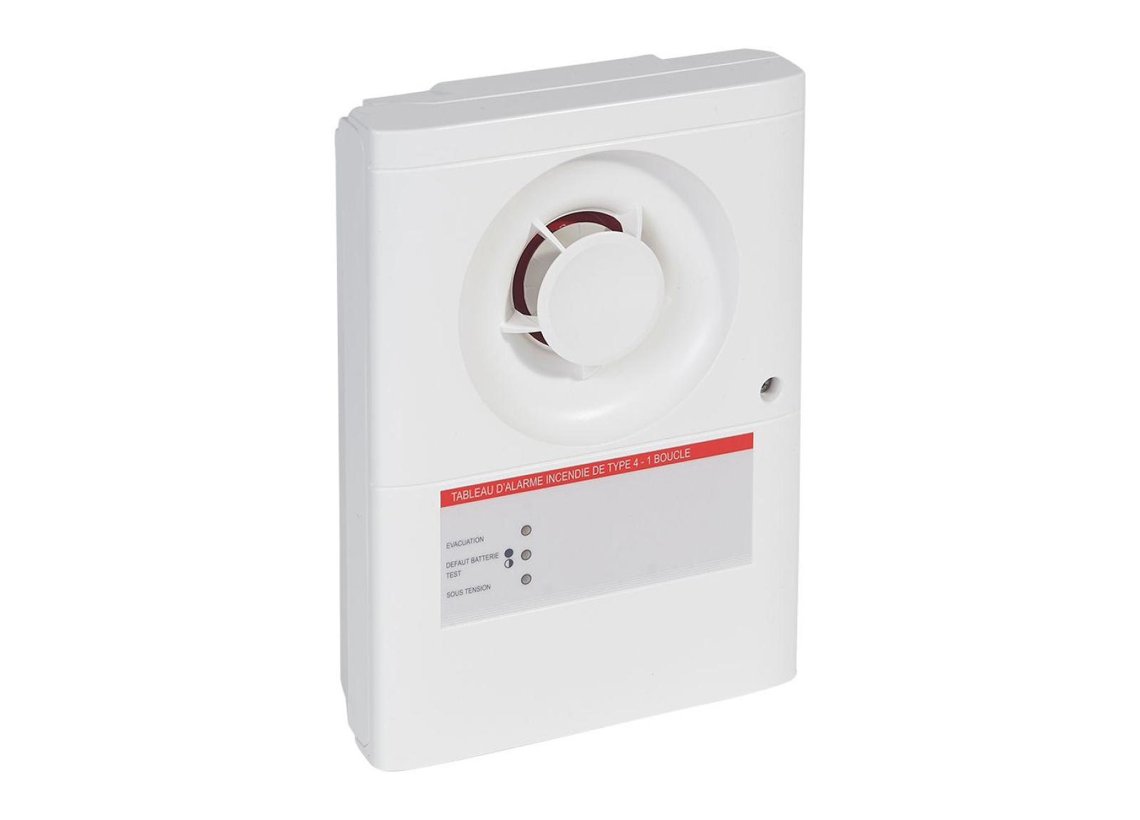 Tableau d'alarme de Type 4 alimentation secteur (T4 1B) 1 boucle déclencheur Tableau d'alarme de Type 4 alimentation secteur (T4 1B) 1 boucle déclencheur