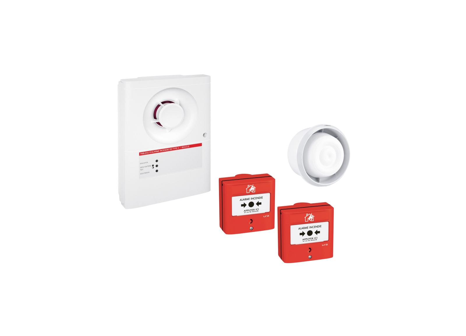 Kit tableau d’alarme de type 4 (Kit T4 1B) avec 2 DMA et 1 DSAF Kit tableau d’alarme de type 4 (Kit T4 1B) avec 2 DMA et 1 DSAF