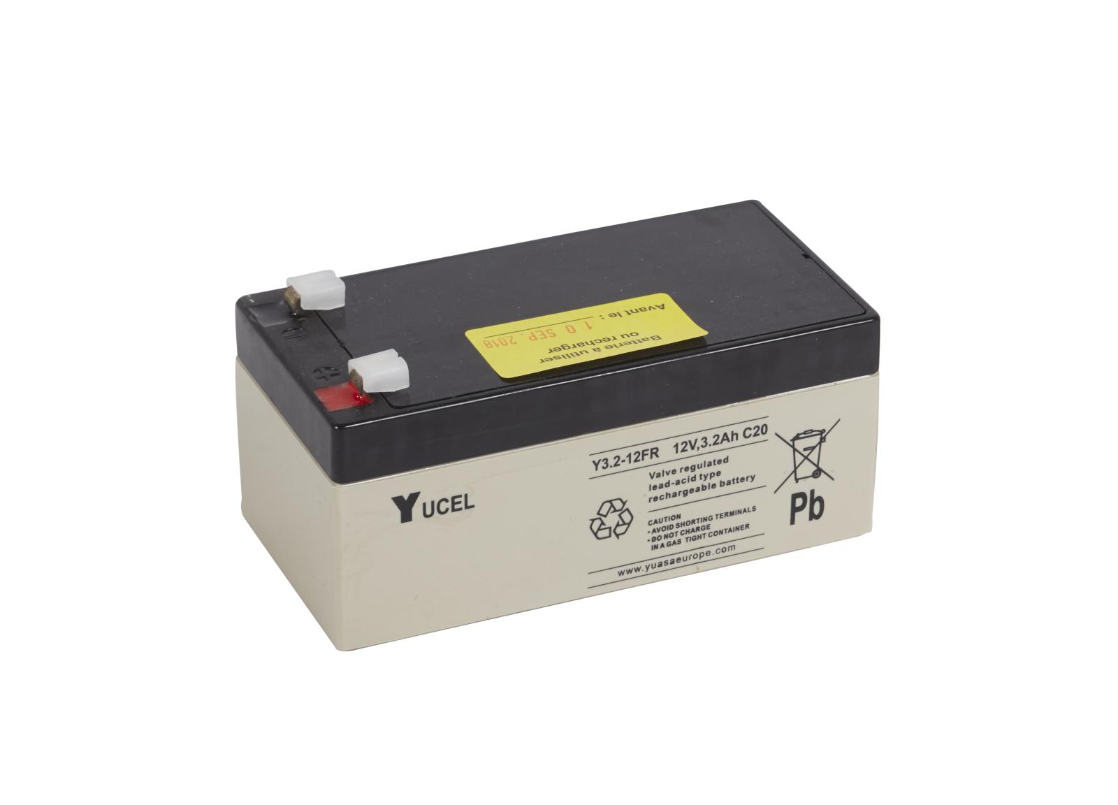 Batterie Plomb 12V 3Ah pour alarme incendie Batterie Plomb 12V 3Ah pour alarme incendie