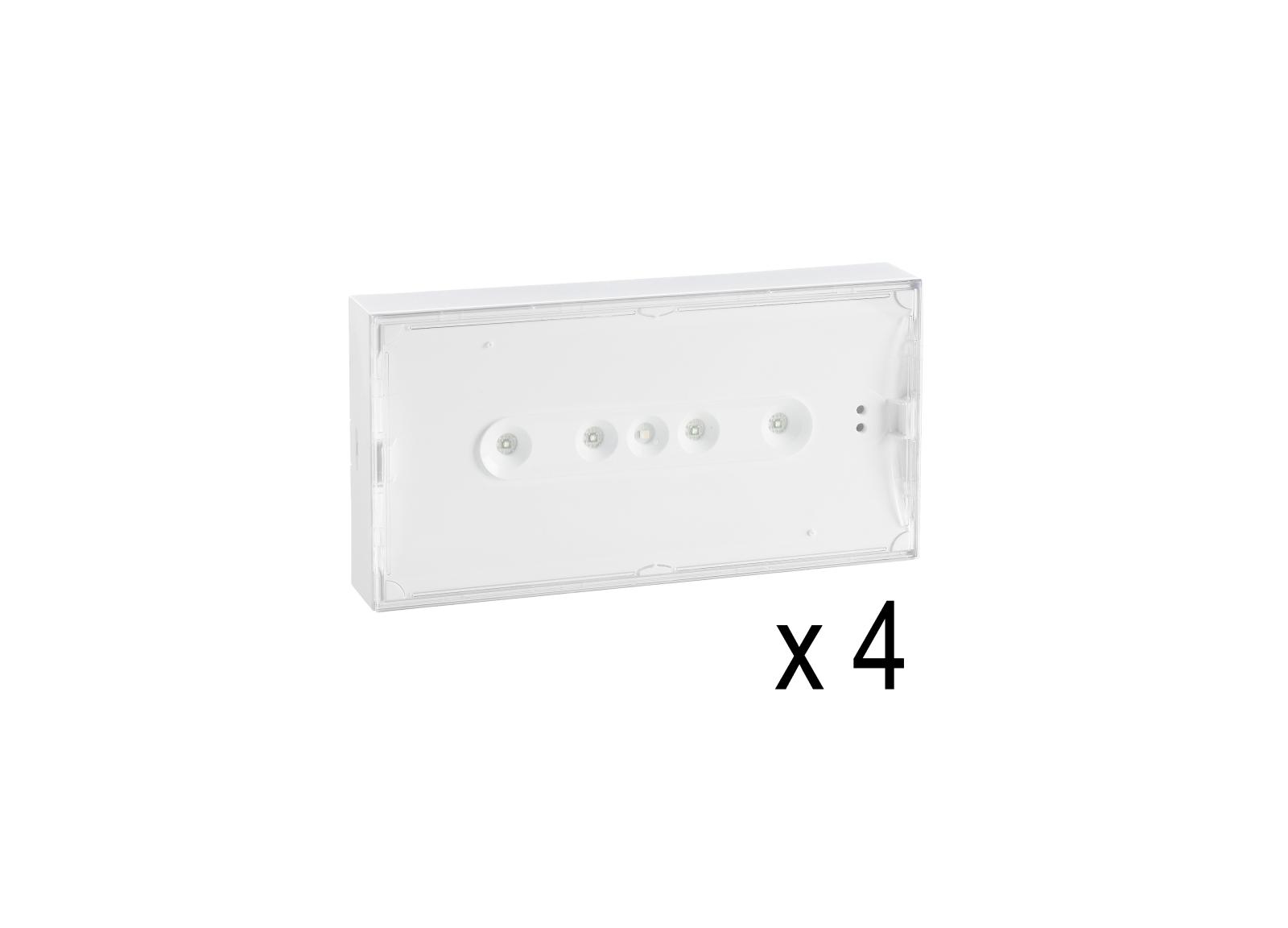 Lot de 10 BAES d'Ambiance SATI Uraone référence 111227 (avant 03-2020) reconditionnés avec embases