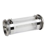 Luminaire pour Sources Centrales LSC d'évacuation Plastinox 24V=/48V= cuvelage en inox IP67 IK07 flux 45lm